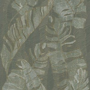 SPC Wall Panel Silver Sage R163 Rocko Tiles με botanical ντεκόρ και πράσινες αποχρώσεις