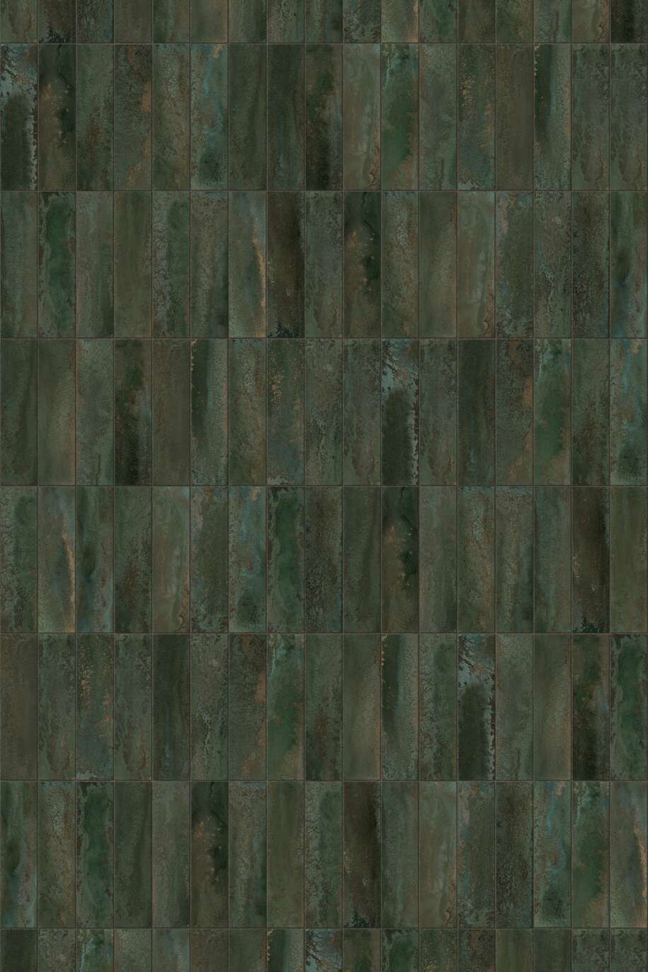 SPC Wall Panel Kasbah Green R264 Rocko Tiles πράσινο δημιουργικό 2800x1230x4mm