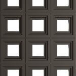 3D Panel Τοίχου PU Gap Square Light Black - Image 2