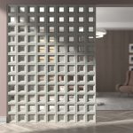 3D Panel Τοίχου PU Gap Square Light Black - Image 3