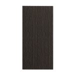 3D Panel Τοίχου PU Stone Stripes Light Black_