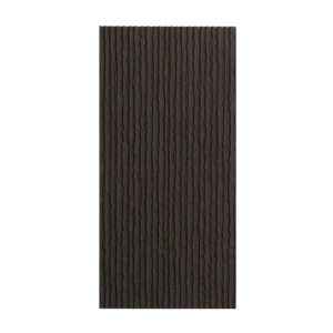 3D Panel Τοίχου PU Stone Stripes Light Black_