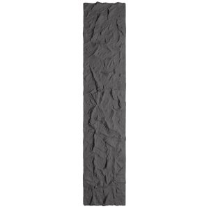 3D Panel Τοίχου PU Rock Vesuvius Light Black 290x60cm