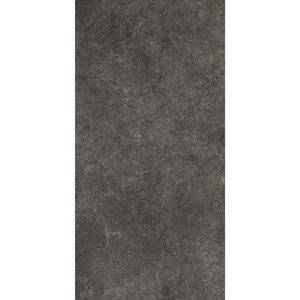 Πλακάκι Porcellanato 60x120 Limestone Antracita με γκρι όψη πέτρας