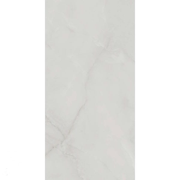 Πλακάκι Porcellanato 60x120 Onice Silver με marble look σε ασημί‑γκρι τόνους
