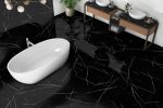 Πλακάκι Porcellanato 60×120 Marquina Negro - Image 2
