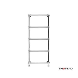 Θερμαινόμενη πετσετοκρεμάστρα Thermo Adelphi inox polished 50x115 σε μπάνιο
