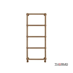 Θερμαινόμενη πετσετοκρεμάστρα Thermo Adelphi antique brass 50x115 σε μπάνιο