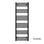 Θερμαινόμενη Πετσετοκρεμάστρα Thermo Alto 150x50cm Black Matt από mild steel