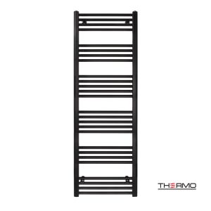 Θερμαινόμενη Πετσετοκρεμάστρα Thermo Alto 150x50cm Black Matt από mild steel