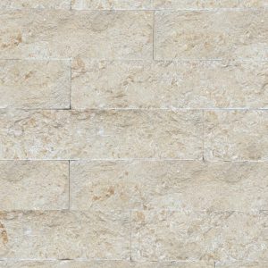 Σκαπιτσαριστά Καμέλια 7×30cm από φυσικό μάρμαρο σε μπεζ και καφέ αποχρώσεις για επένδυση τοίχου