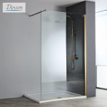 Διαχωριστικό ντουζιέρας Devon IWIS Walk-in 110×220cm Bronze Brushed PVD