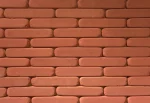 Φιλέτο Αντίκ Φωτιάς 2×4×20cm από φυσικό κόκκινο αμμόλιθο για επενδύσεις τοίχων