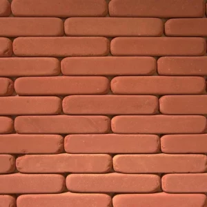 Φιλέτο Αντίκ Φωτιάς 2×4×20cm από φυσικό κόκκινο αμμόλιθο για επενδύσεις τοίχων