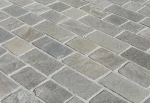 Κυβόλιθοι Γκρι Καβάλας 15cm×ΕΜ από φυσικό σχιστόλιθο για λιθόστρωτα και πλακοστρώσεις εξωτερικών χώρων