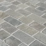 Κυβόλιθοι Γκρι Καβάλας 15cm×ΕΜ από φυσικό σχιστόλιθο για λιθόστρωτα και πλακοστρώσεις εξωτερικών χώρων