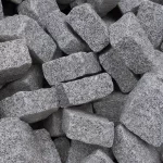 Κυβόλιθοι Γρανίτη Γκρι 10×10×8cm από φυσικό γρανίτη για πλακοστρώσεις και λιθόστρωτα εξωτερικών χώρων