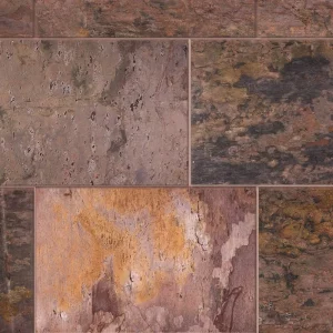 Σχιστόλιθος Multi 40×60cm καλιμπρέ με φυσική επιφάνεια για δάπεδα και επενδύσεις τοίχων