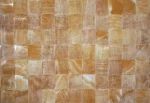 Όνυξ Πυραμίδα Δίχτυ 30×30cm από φυσικό όνυχα με γυαλισμένη 3D επιφάνεια