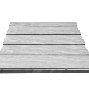 Πλάκες αλλαγής κατεύθυνσης τυφλών ΑμεΑ 40×40cm από ημίλευκο μάρμαρο με 4 αυλακώσεις για όδευση και καθοδήγηση.