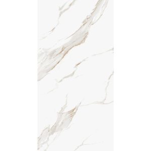 Πλακάκι Porcellanato 60×120 Statuario Warm με όψη μαρμάρου