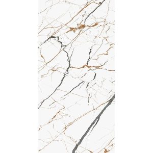 Πλακάκι Porcellanato 60×120 Luxor White με όψη μαρμάρου