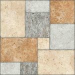 Πλακάκι Porcellanato 45.6×45.6 Piazza Mix με όψη πέτρας