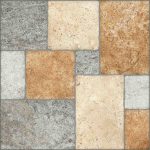 Πλακάκι Porcellanato 45.6×45.6 Pavimento Mix με όψη πέτρας