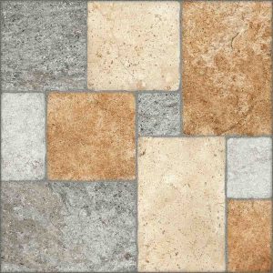 Πλακάκι Porcellanato 45.6×45.6 Pavimento Mix με όψη πέτρας