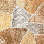 Πλακάκι Porcellanato 45.6×45.6 Fenix Terra Mix με όψη πέτρας
