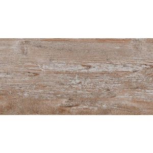 Πλακάκι Porcellanato 30.3×60.6 Fossil Brown με όψη ξύλου