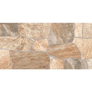 Πλακάκι Porcellanato 30.3×60.6 Atlas Brown με όψη πέτρας