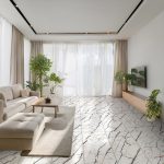 Πλακάκι Porcellanato 60×120 Luxor White - Image 2