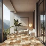 Πλακάκι Porcellanato 45.6×45.6 Piazza Brown - Image 2