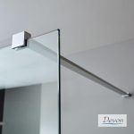 Διαχωριστικό ντουζιέρας Devon IWIS Walk-in 70×220cm Inox Brushed - Image 2