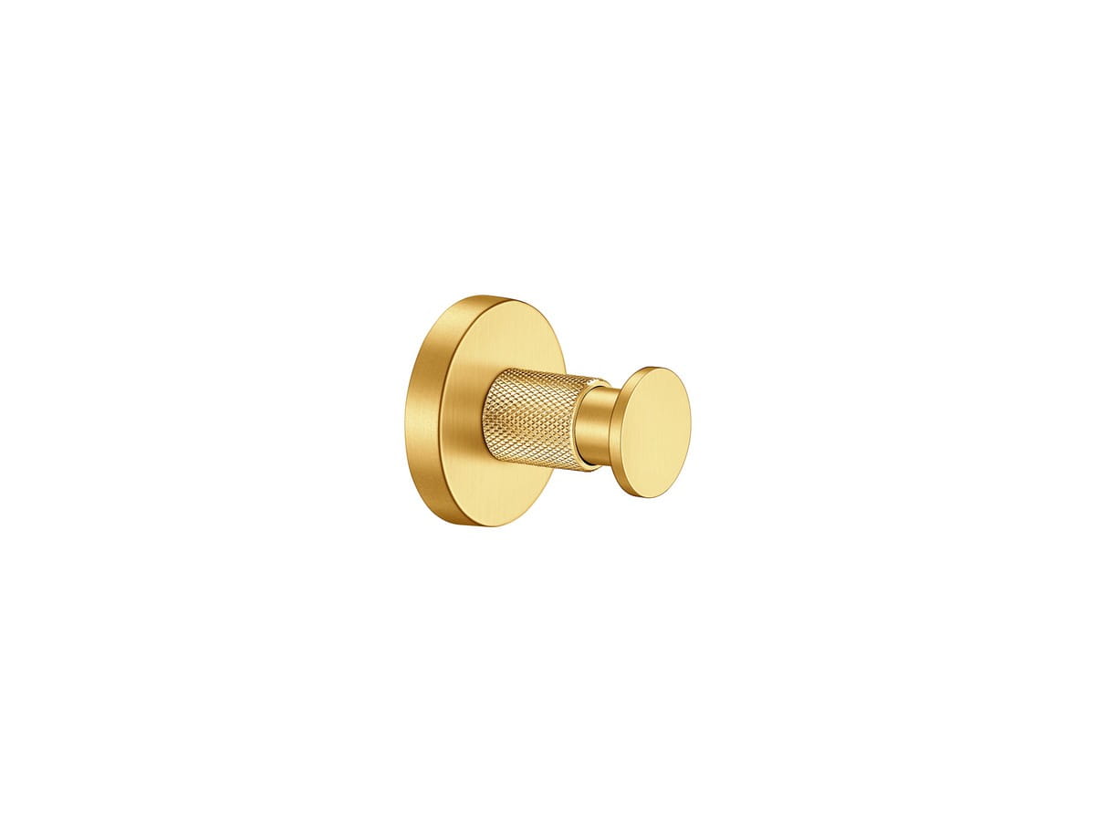 Μονό άγκιστρο Sanco Dorian golden brass brushed Μονό Άγκιστρο Sanco Dorian PVD Χρώματα 190650 - Image 1