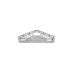Γωνιακή Σπογγοθήκη Sanco Chrome 006-A03