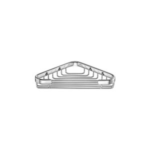 Γωνιακή Σπογγοθήκη Sanco Chrome 007-A03