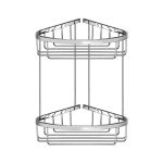 Διπλή Γωνιακή Θήκη Sanco Chrome 009-A03