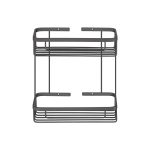 Διπλή Παραλληλόγραμμη Θήκη Sanco Graphite dark 004-122