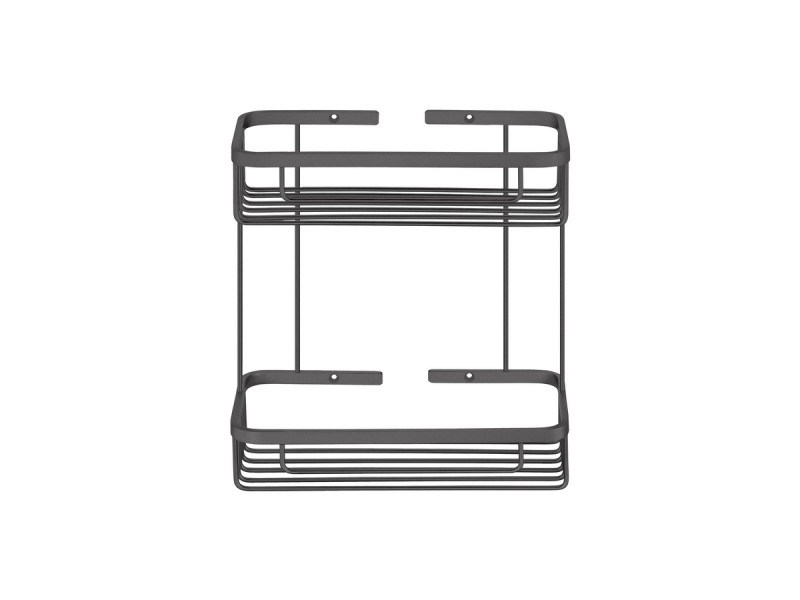 Διπλή Παραλληλόγραμμη Θήκη Sanco Graphite dark 004-122