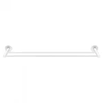 Διπλή Πετσετοθήκη Sanco Twist 60cm White mat 14305-M101