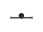 Διπλή Χαρτοθήκη Sanco Ergon Black mat 25926-M116