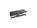 Διπλή Χαρτοθήκη με Καπάκι Sanco Academia Graphite dark 21827-122