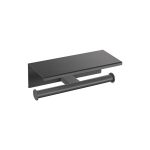 Διπλή Χαρτοθήκη με Καπάκι Sanco Academia Graphite dark 21827-122