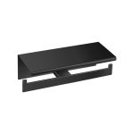 Διπλή Χαρτοθήκη με Καπάκι Sanco Monogramm Black mat 120427-M116