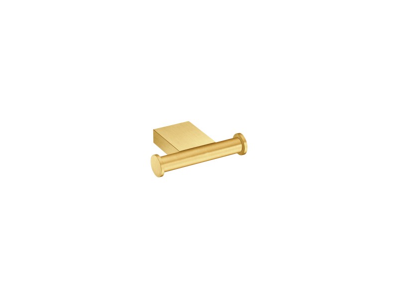 Διπλό Άγκιστρο Sanco Academia Golden brass brushed 21818-PVD-02BR