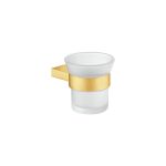 Επιτοίχια Ποτηροθήκη Sanco Academia Golden brass brushed 21801-PVD-02BR