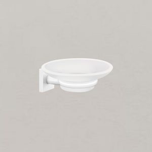 Επιτοίχια Σαπουνοθήκη Sanco Tempo White mat 14002-M101
