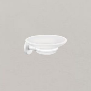 Επιτοίχια Σαπουνοθήκη Sanco Twist White mat 14302-M101